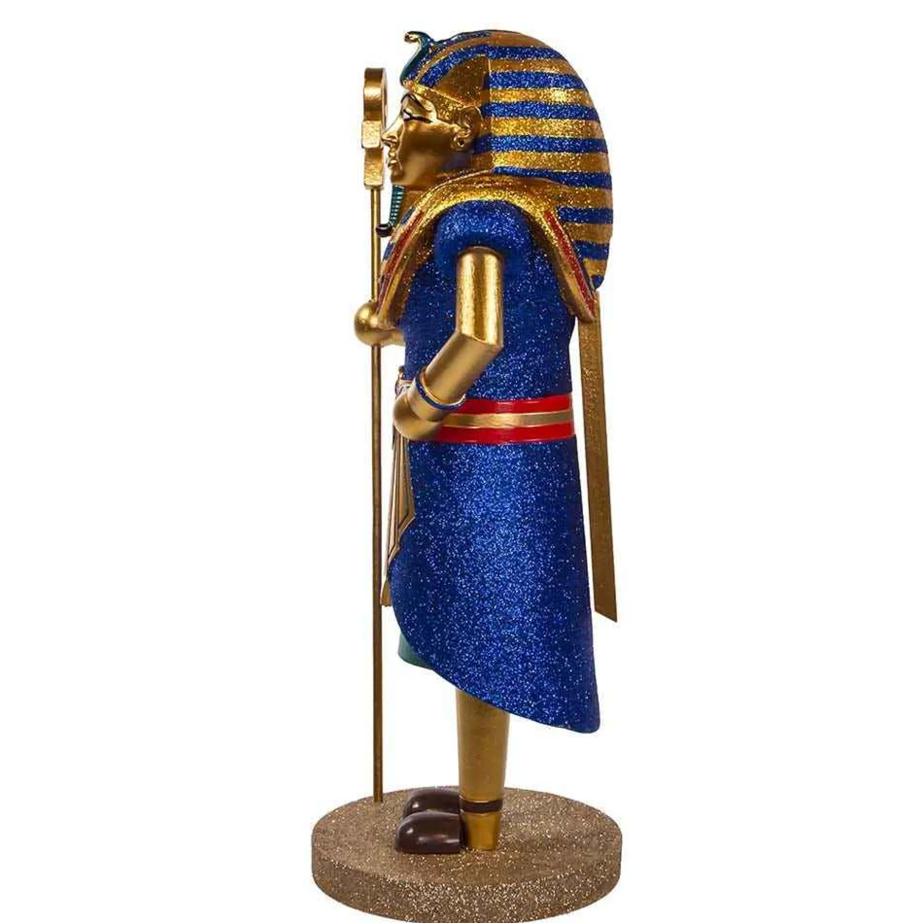 Kurt Adler Tabletop Items* 15-Inch Resin King Tut Nutcracker