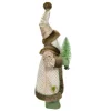 Kurt Adler Tabletop Items* 18-Inch Sage And Neutral Santa Table Piece