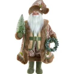 Kurt Adler Tabletop Items* 18-Inch Sage And Neutral Santa Table Piece