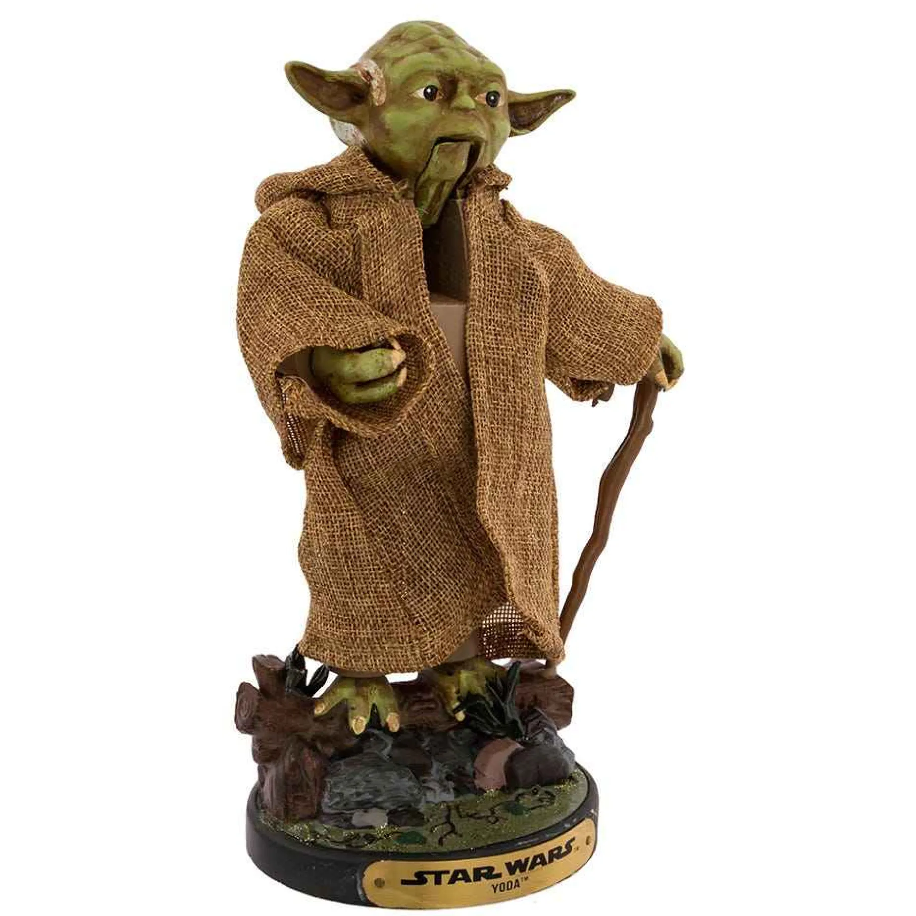 Kurt Adler Tabletop Items* 12-Inch Star Wars Hollywood Yoda Nutcracker