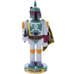 Kurt Adler Tabletop Items* 10-Inch Star Wars Boba Fett Nutcracker