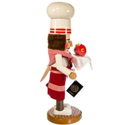 Kurt Adler Tabletop Items* 19-Inch Steinbach Santa Chef Nutcracker