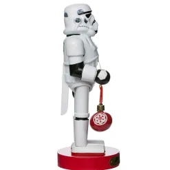 Kurt Adler Tabletop Items* 9.5-Inch Stormtrooper With Ball Ornament Nutcracker