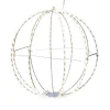 Kurt Adler Lawn And Outdoor Decor* 12-Inch Warm White Led Foldable Metal Sphere