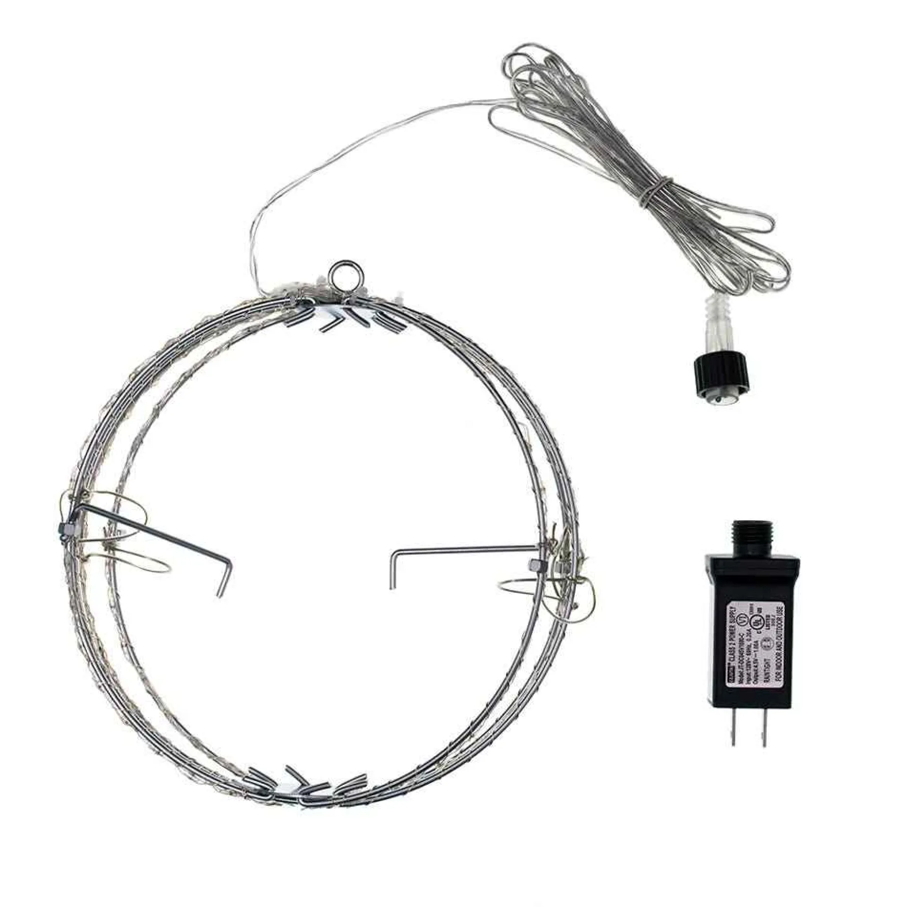 Kurt Adler Lawn And Outdoor Decor* 12-Inch Warm White Led Foldable Metal Sphere