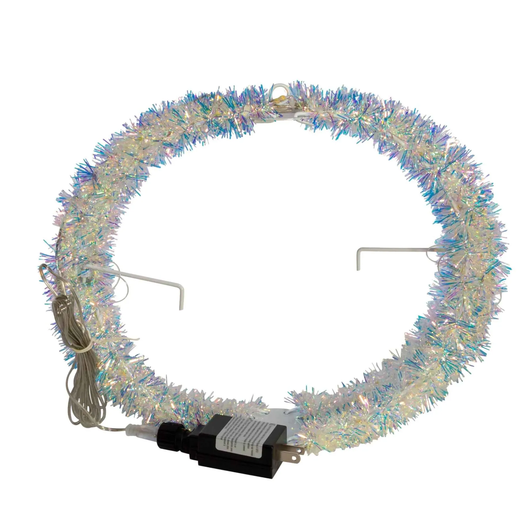 Kurt Adler Lawn And Outdoor Decor* 12-Inch Warm White Led Tinsel Foldable Sphere