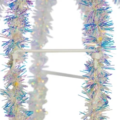 Kurt Adler Lawn And Outdoor Decor* 12-Inch Warm White Led Tinsel Foldable Sphere