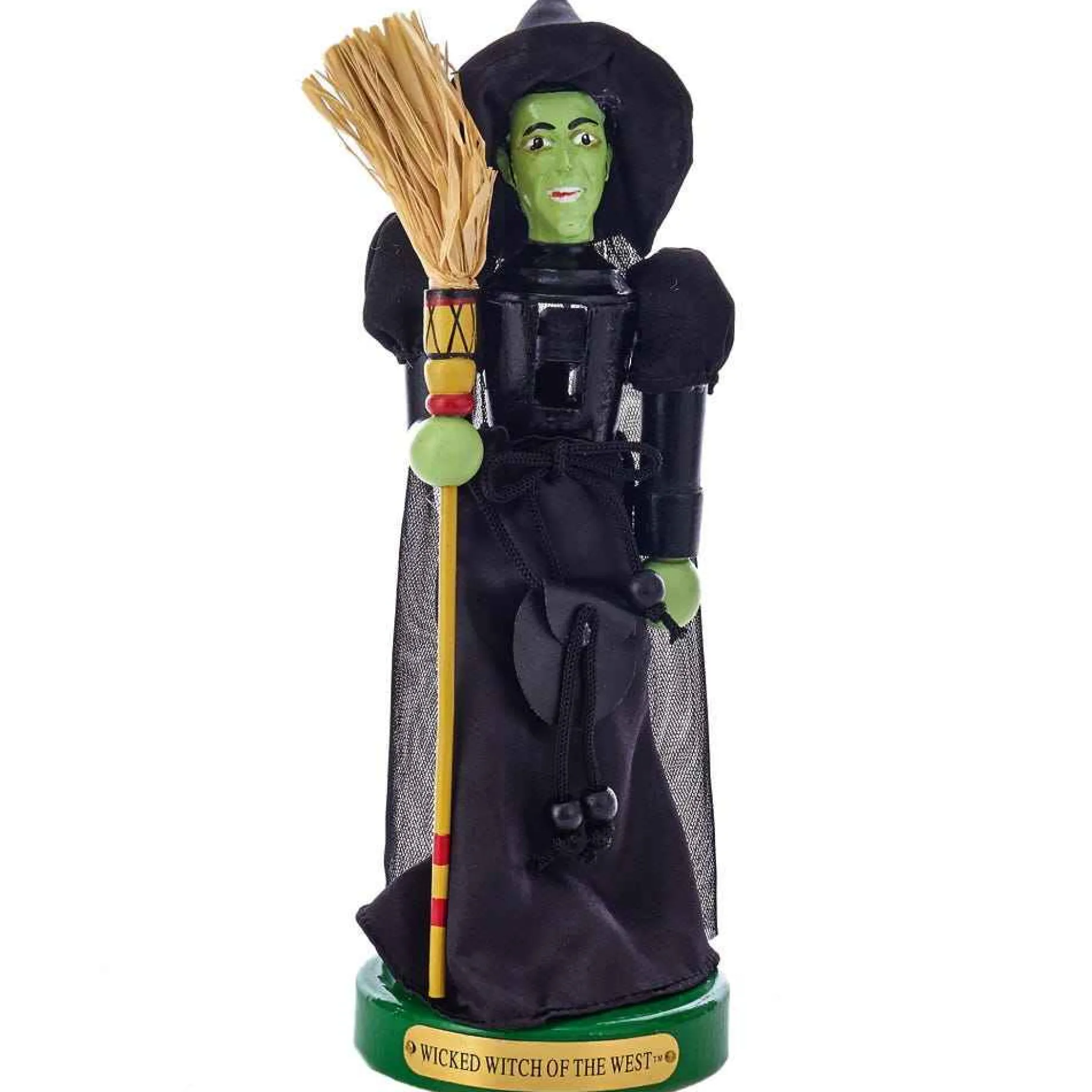 Kurt Adler Tabletop Items* 11-Inch Wizard Of Oz Wicked Witch Nutcracker
