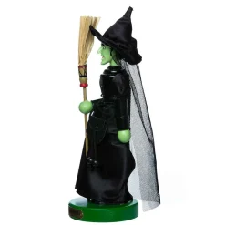 Kurt Adler Tabletop Items* 11-Inch Wizard Of Oz Wicked Witch Nutcracker