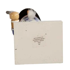 Kurt Adler Tabletop Items* 15-Inch Wooden Delft Blue Nutcracker