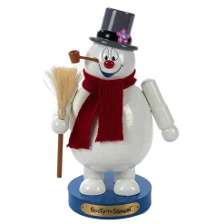 Kurt Adler Tabletop Items* 10-Inch Wooden Frosty The Snowman Nutcracker