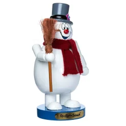 Kurt Adler Tabletop Items* 10-Inch Wooden Frosty The Snowman Nutcracker