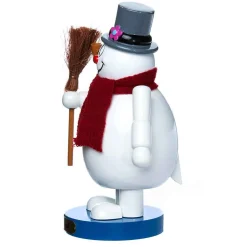 Kurt Adler Tabletop Items* 10-Inch Wooden Frosty The Snowman Nutcracker