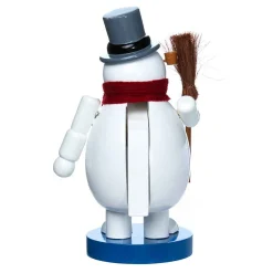 Kurt Adler Tabletop Items* 10-Inch Wooden Frosty The Snowman Nutcracker