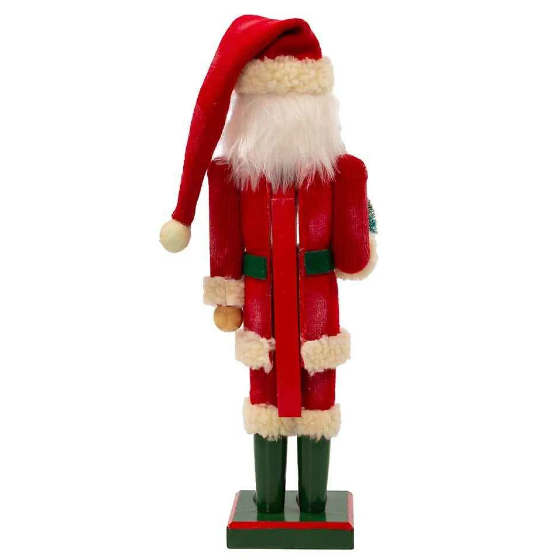 Kurt Adler Tabletop Items* 15-Inch Wooden Santa Nutcracker