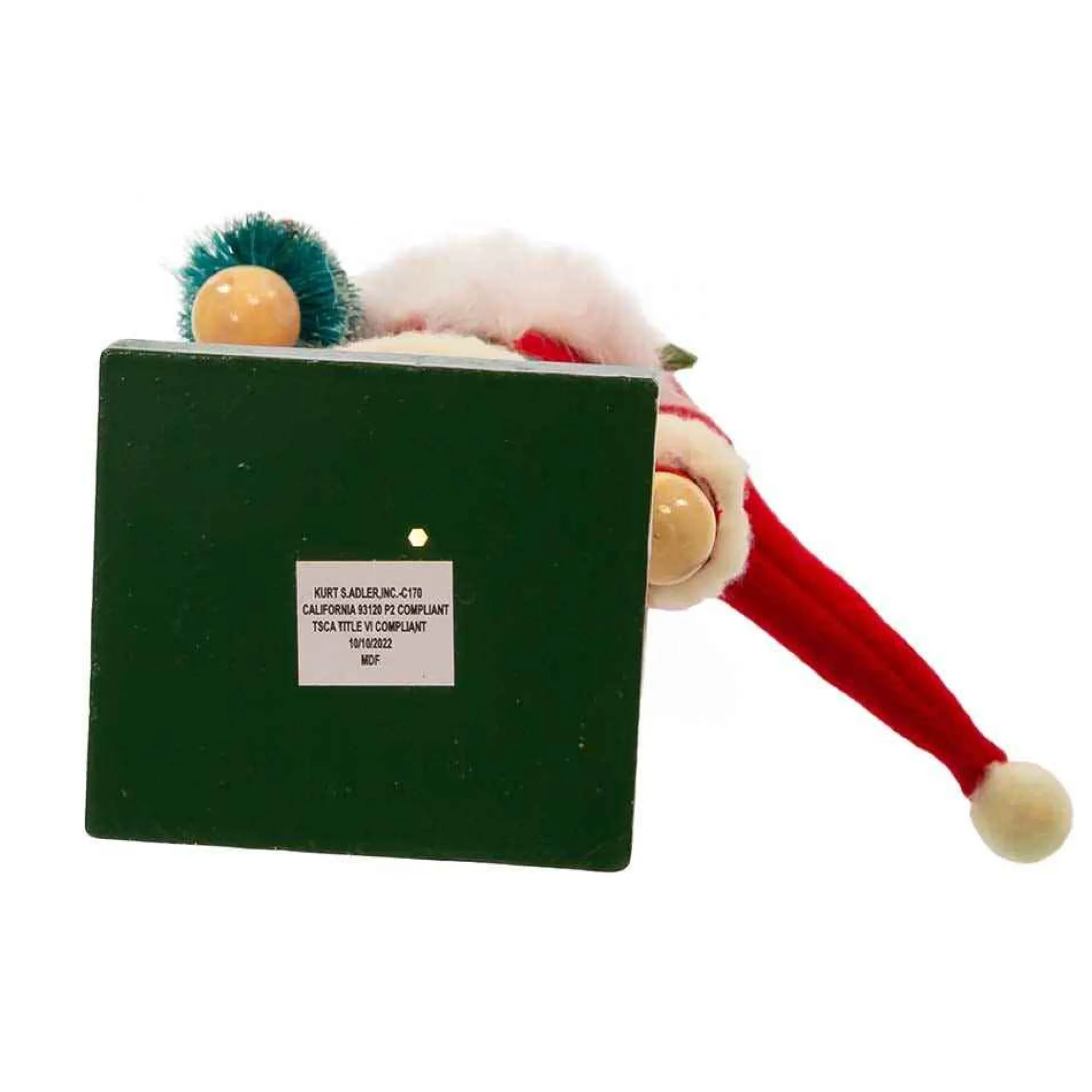 Kurt Adler Tabletop Items* 15-Inch Wooden Santa Nutcracker