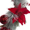 Kurt Adler Wreaths* 20-Inch Wreath With Red Berries And Poinsettia
