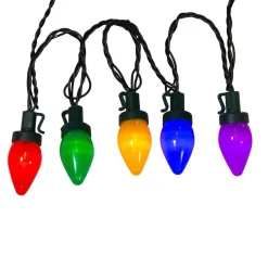 Kurt Adler Lawn And Outdoor Decor* 100-Light C7 Multicolored String Light Set