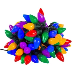 Kurt Adler Lawn And Outdoor Decor* 100-Light C7 Multicolored String Light Set