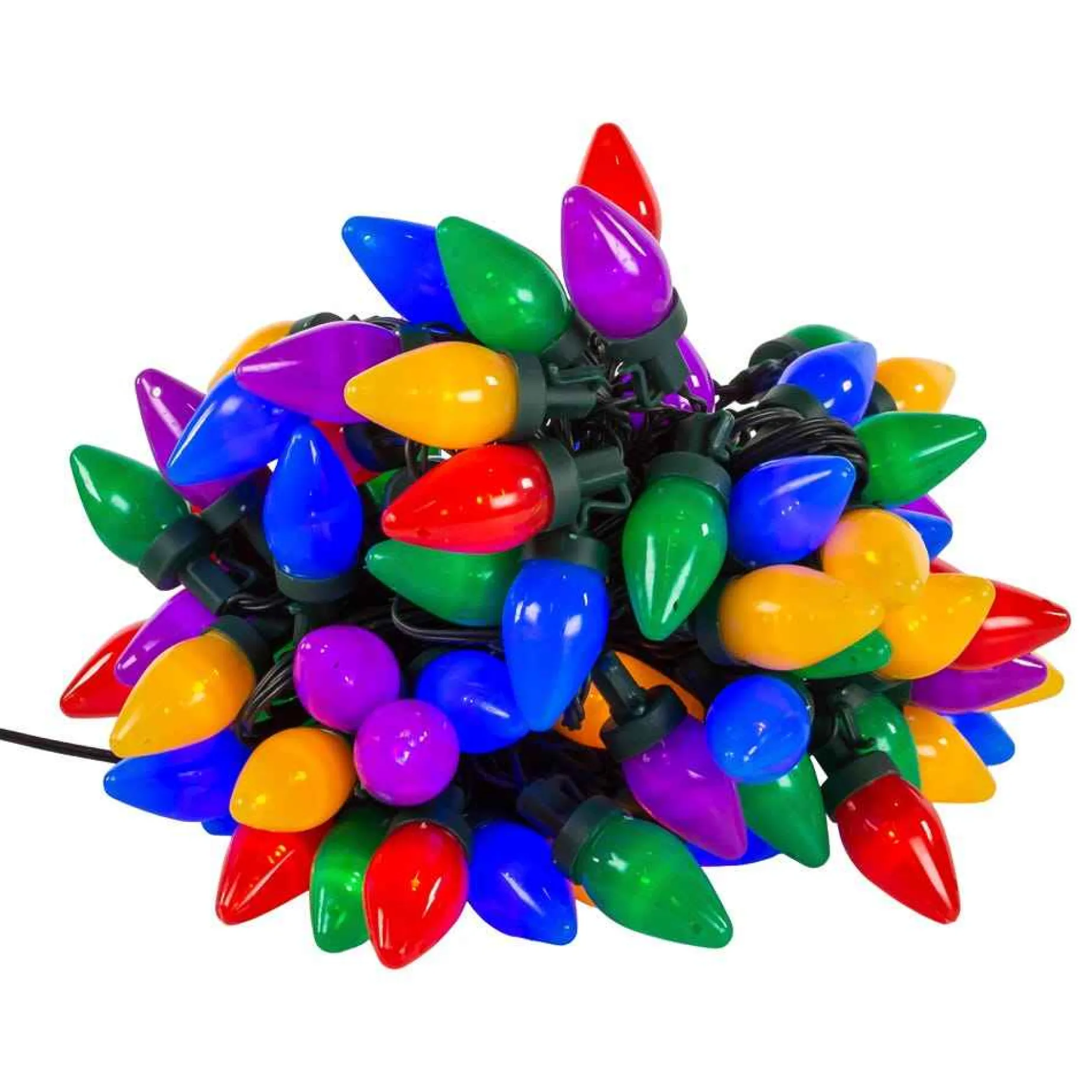 Kurt Adler Lawn And Outdoor Decor* 100-Light C7 Multicolored String Light Set