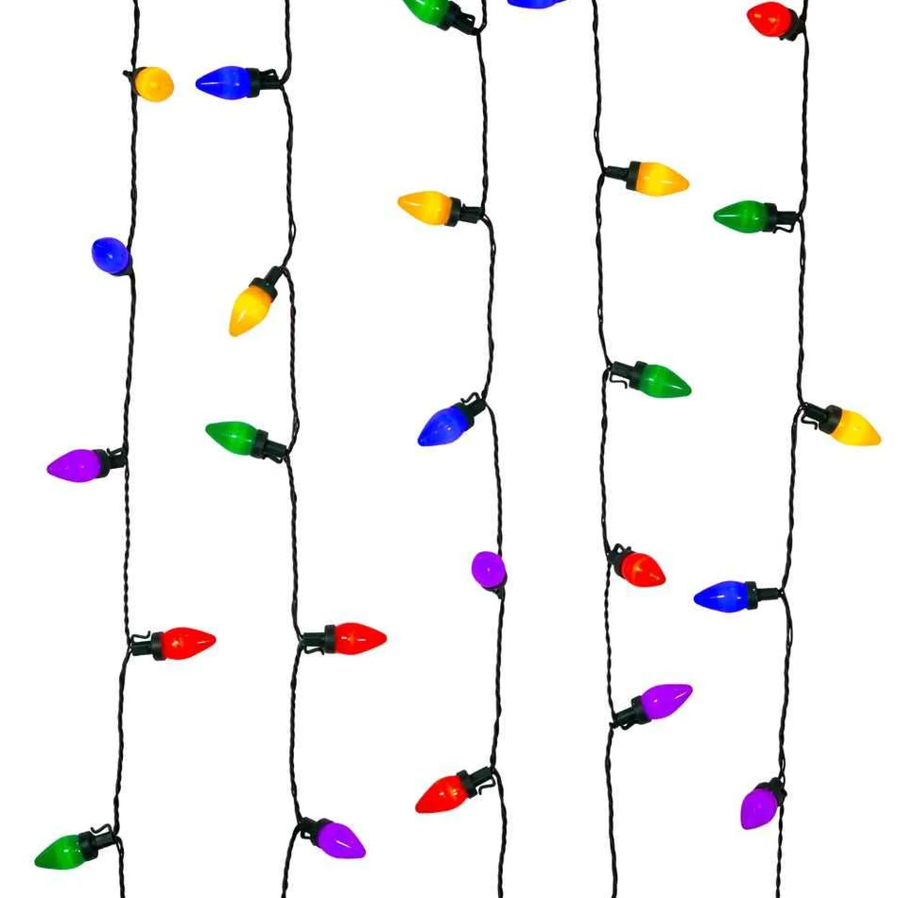 Kurt Adler Lawn And Outdoor Decor* 100-Light C7 Multicolored String Light Set