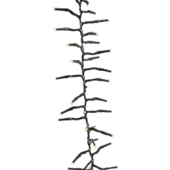 Kurt Adler Lawn And Outdoor Decor* 3000-Light 98-Foot Cluster Garland With Classic White Led Lights