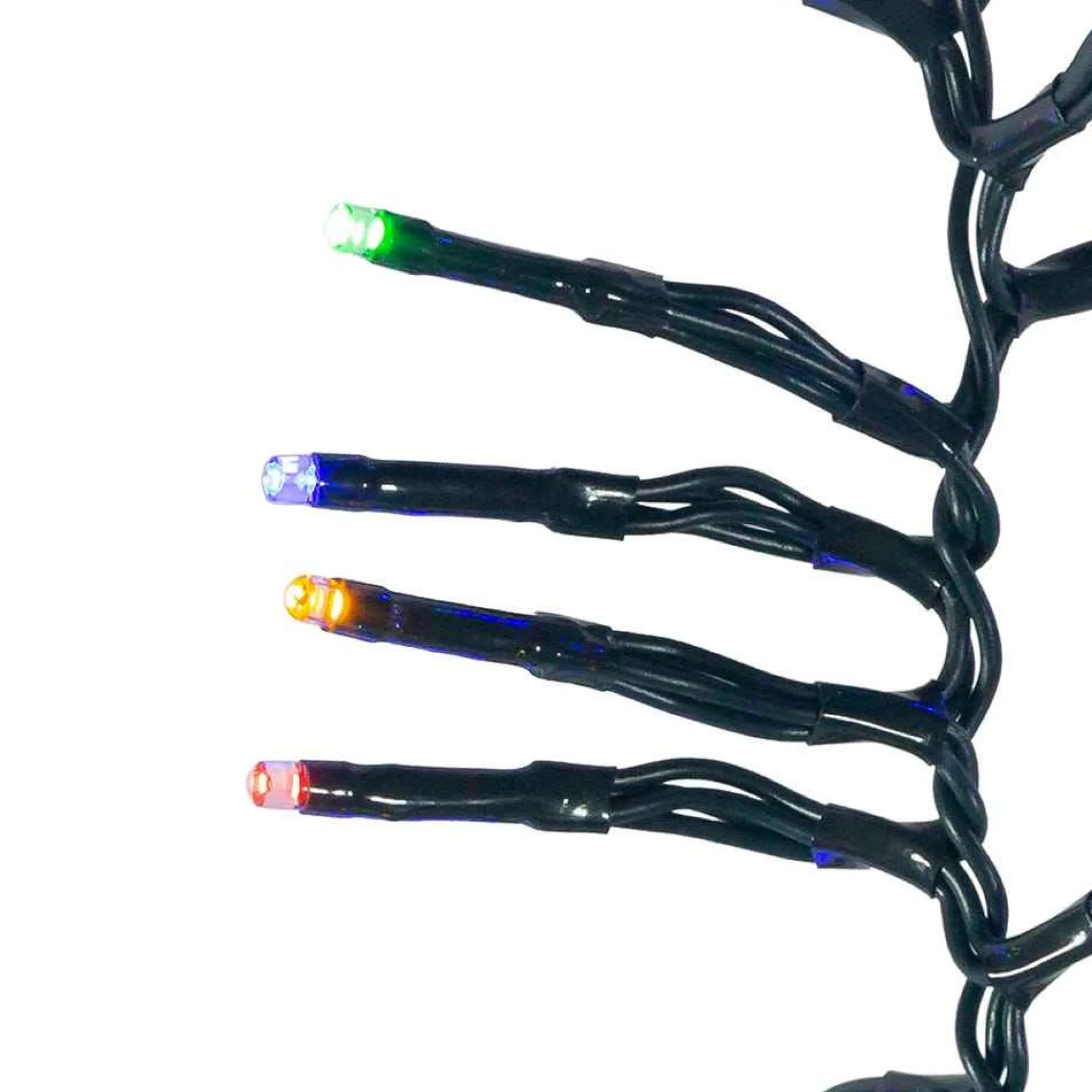 Kurt Adler Lawn And Outdoor Decor* 480-Light 16-Foot Connectable Multi-Colored Led Cluster Garland