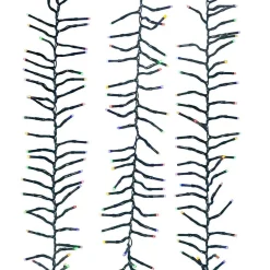 Kurt Adler Lawn And Outdoor Decor* 480-Light 16-Foot Connectable Multi-Colored Led Cluster Garland