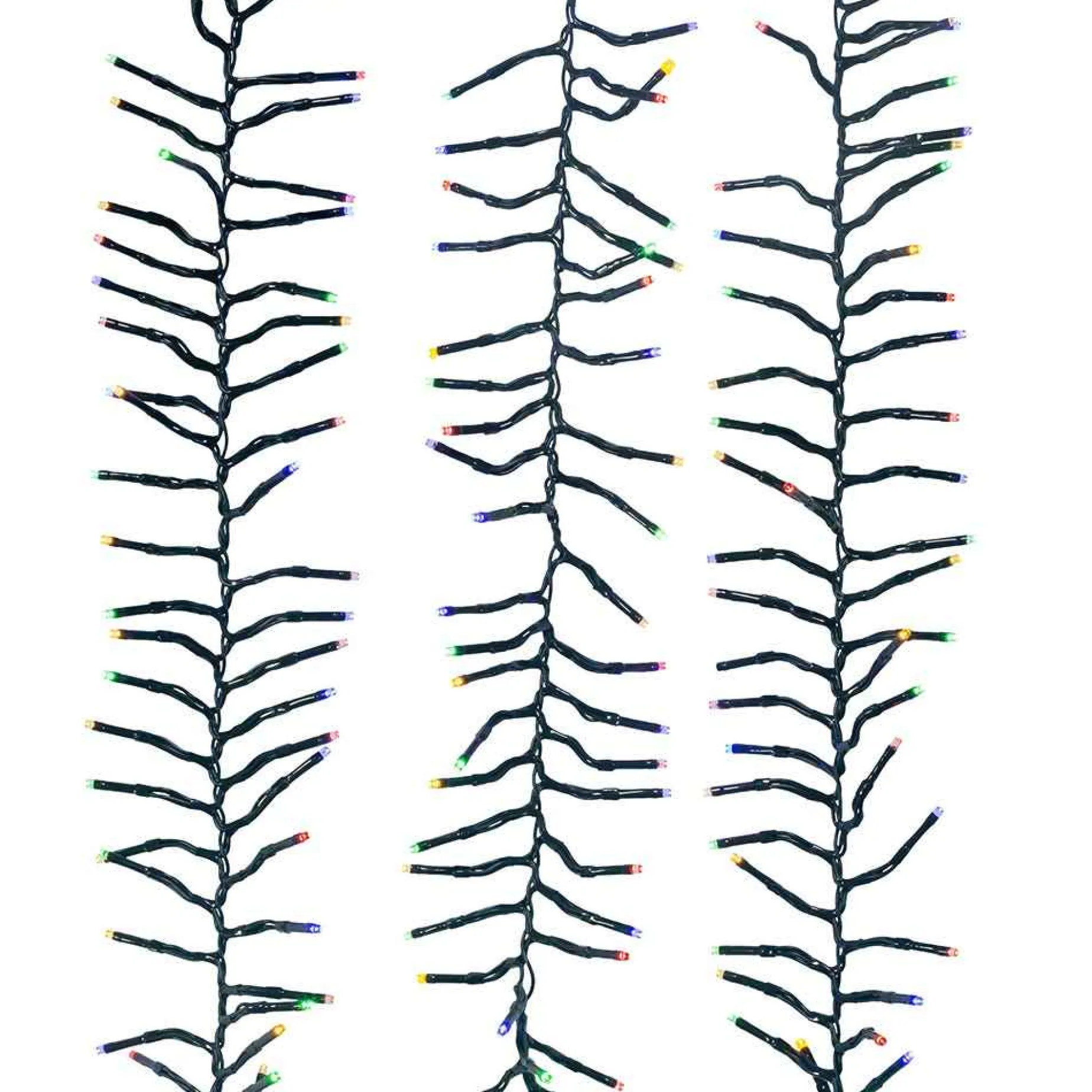 Kurt Adler Lawn And Outdoor Decor* 480-Light 16-Foot Connectable Multi-Colored Led Cluster Garland