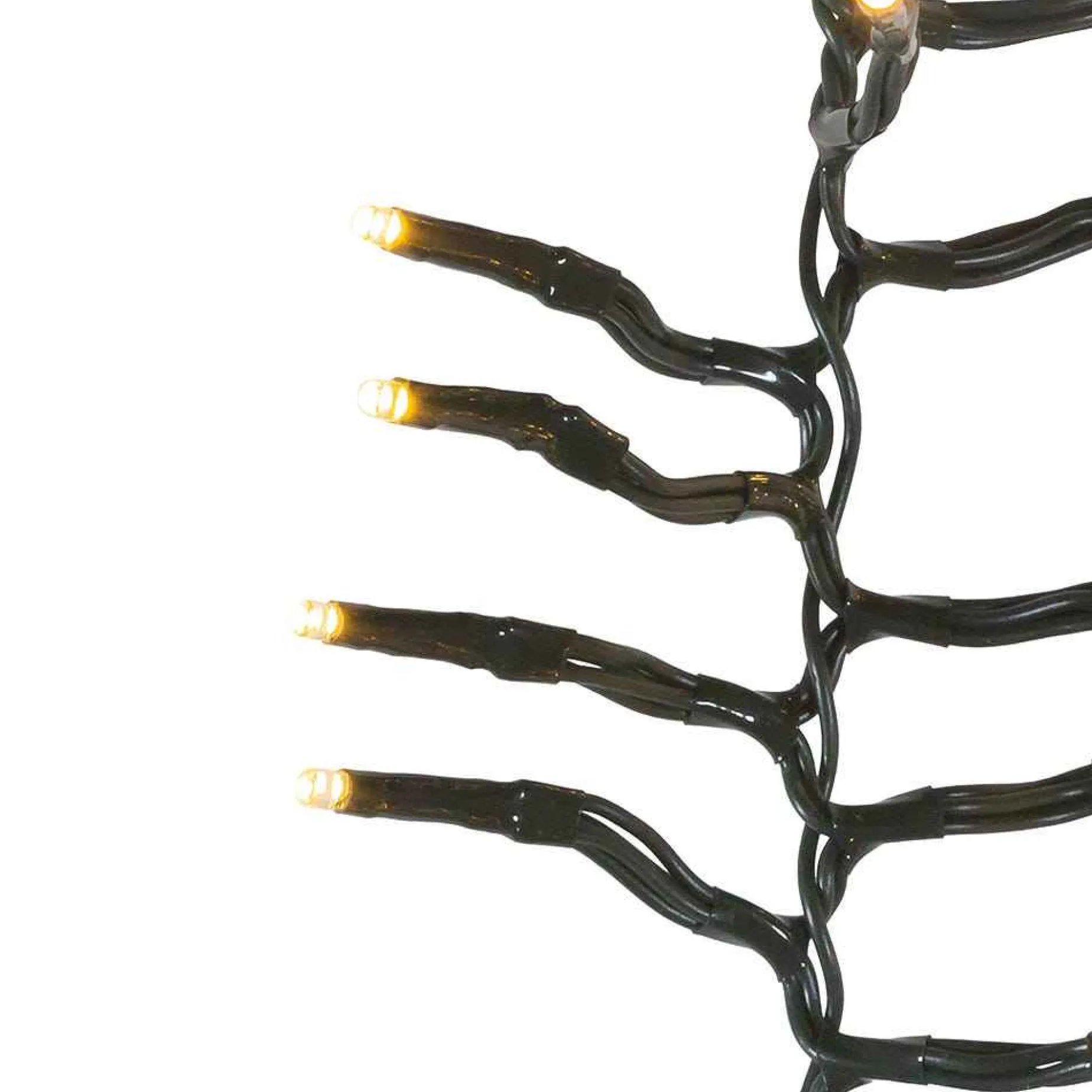 Kurt Adler Lawn And Outdoor Decor* 480-Light 16-Foot Connectable Warm White Led Cluster Garland
