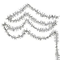 Kurt Adler Lawn And Outdoor Decor* 480-Light 16-Foot Connectable Warm White Led Cluster Garland