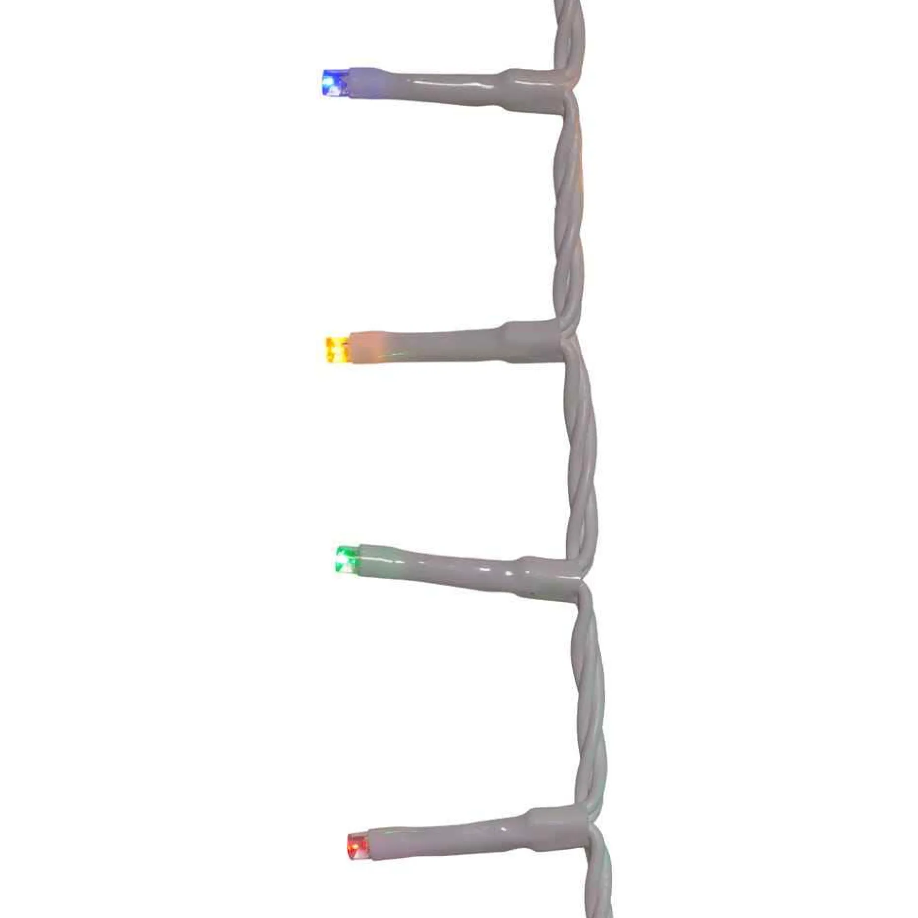 Kurt Adler Lawn And Outdoor Decor* 600-Light 49.2-Foot Multicolored Led White Wire Rice Light Set