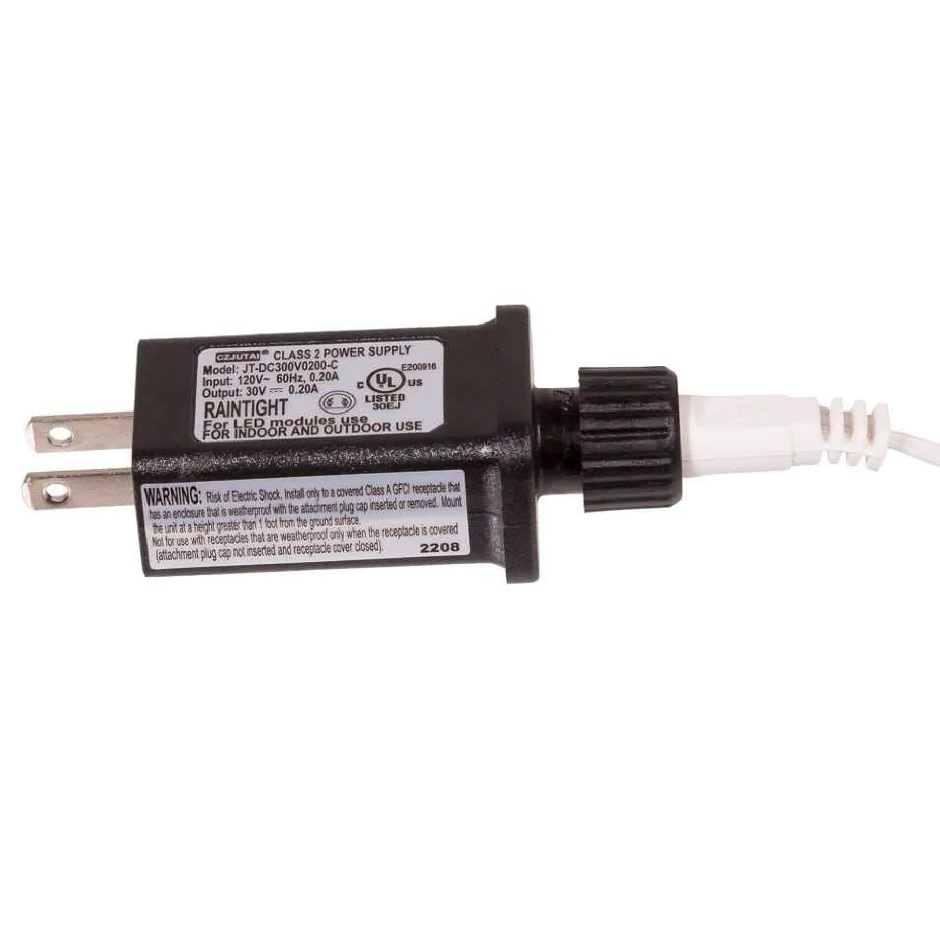 Kurt Adler Lawn And Outdoor Decor* 600-Light 49.2-Foot Multicolored Led White Wire Rice Light Set