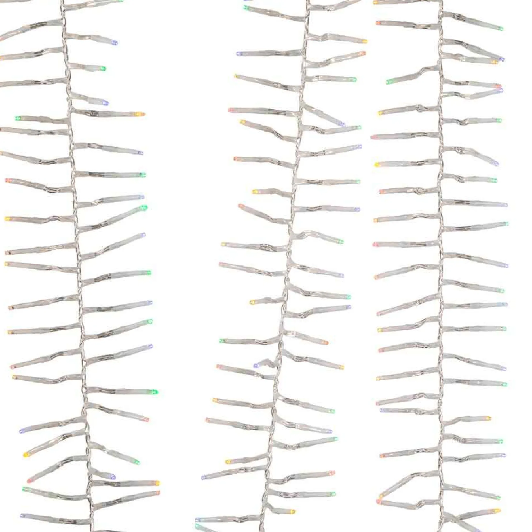 Kurt Adler Lawn And Outdoor Decor* 1000-Light 32.8-Foot Multicolored Led Cluster Garland