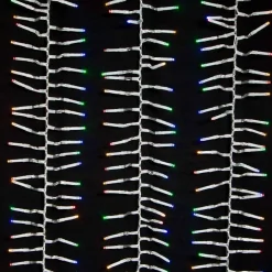 Kurt Adler Lawn And Outdoor Decor* 1000-Light 32.8-Foot Multicolored Led Cluster Garland