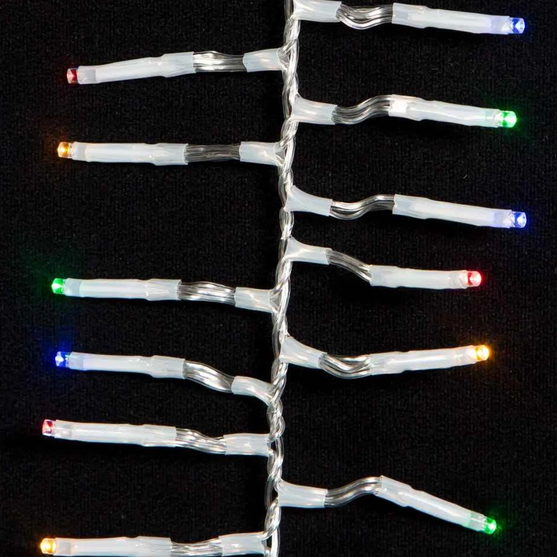 Kurt Adler Lawn And Outdoor Decor* 1000-Light 32.8-Foot Multicolored Led Cluster Garland