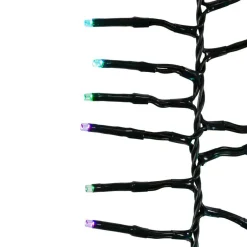 Kurt Adler Lawn And Outdoor Decor* 480-Light 15.7-Foot Rgb Twinkle Led Connectable Cluster Garland