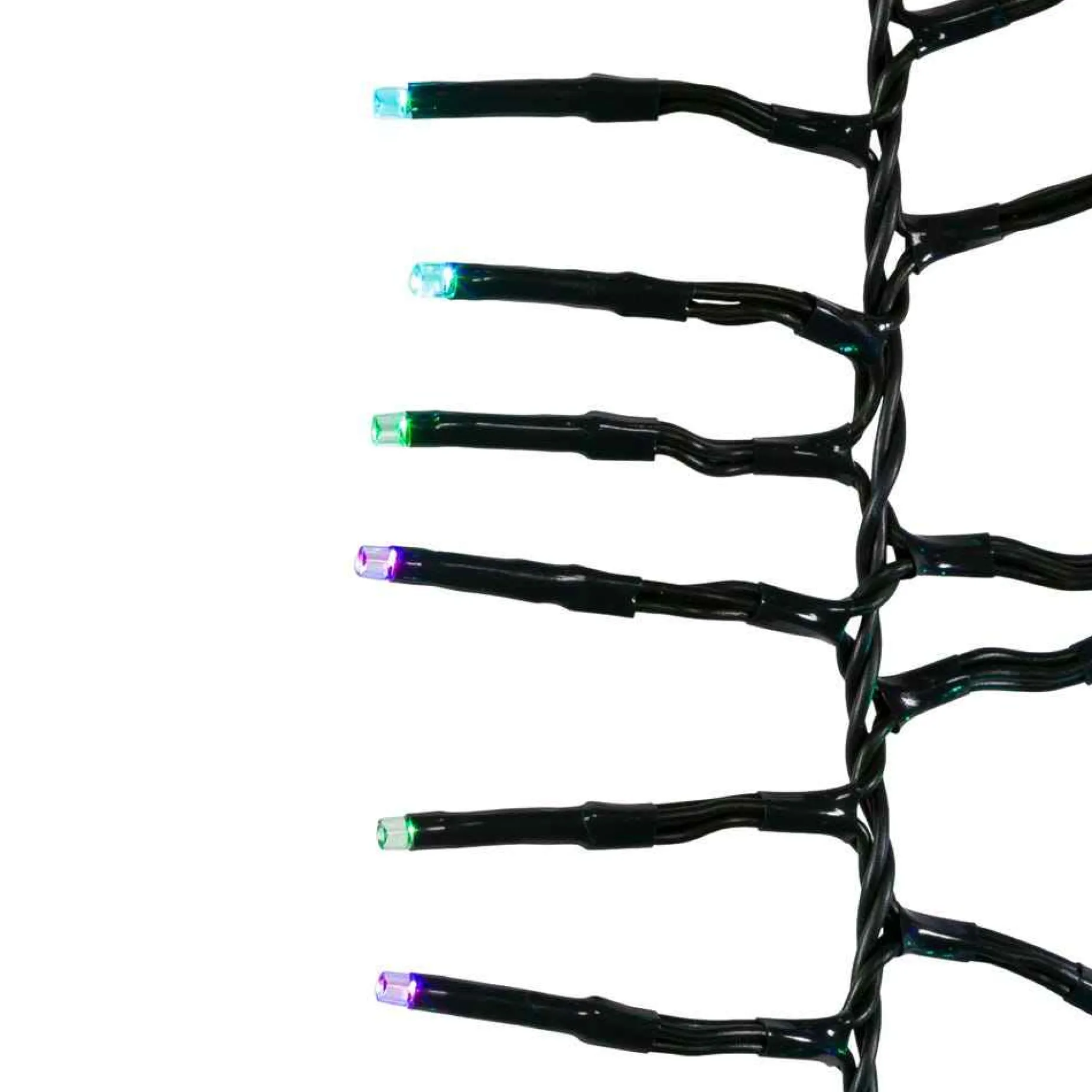 Kurt Adler Lawn And Outdoor Decor* 480-Light 15.7-Foot Rgb Twinkle Led Connectable Cluster Garland