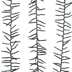Kurt Adler Lawn And Outdoor Decor* 480-Light 15.7-Foot Rgb Twinkle Led Connectable Cluster Garland