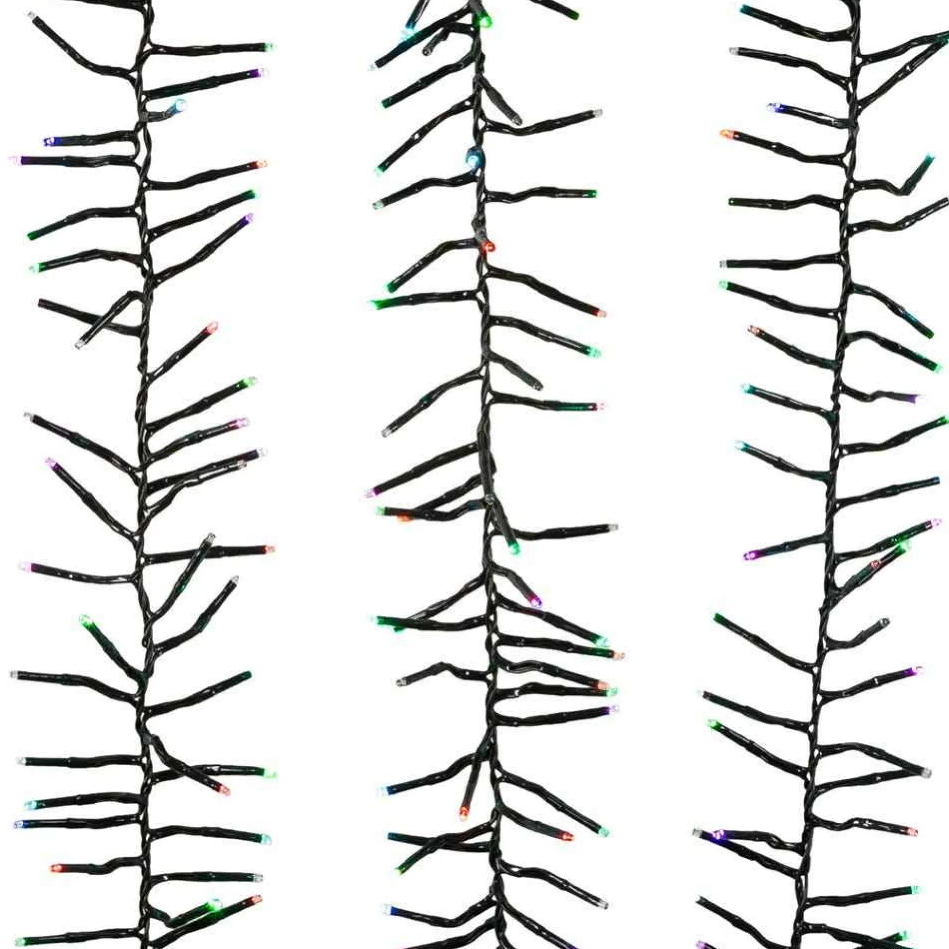 Kurt Adler Lawn And Outdoor Decor* 480-Light 15.7-Foot Rgb Twinkle Led Connectable Cluster Garland