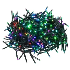 Kurt Adler Lawn And Outdoor Decor* 480-Light 15.7-Foot Rgb Twinkle Led Connectable Cluster Garland