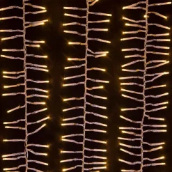 Kurt Adler Lawn And Outdoor Decor* 480-Light 15.7-Foot Warm White Led Connectable Cluster Garland