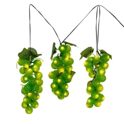 Kurt Adler Lawn And Outdoor Decor* 75-Light Led Large Green Grape Light Set