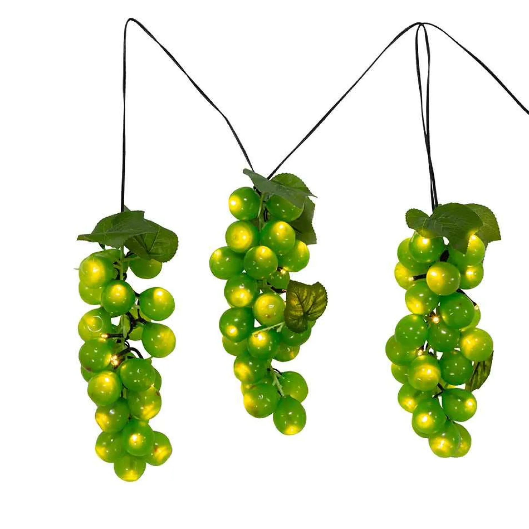 Kurt Adler Lawn And Outdoor Decor* 75-Light Led Large Green Grape Light Set