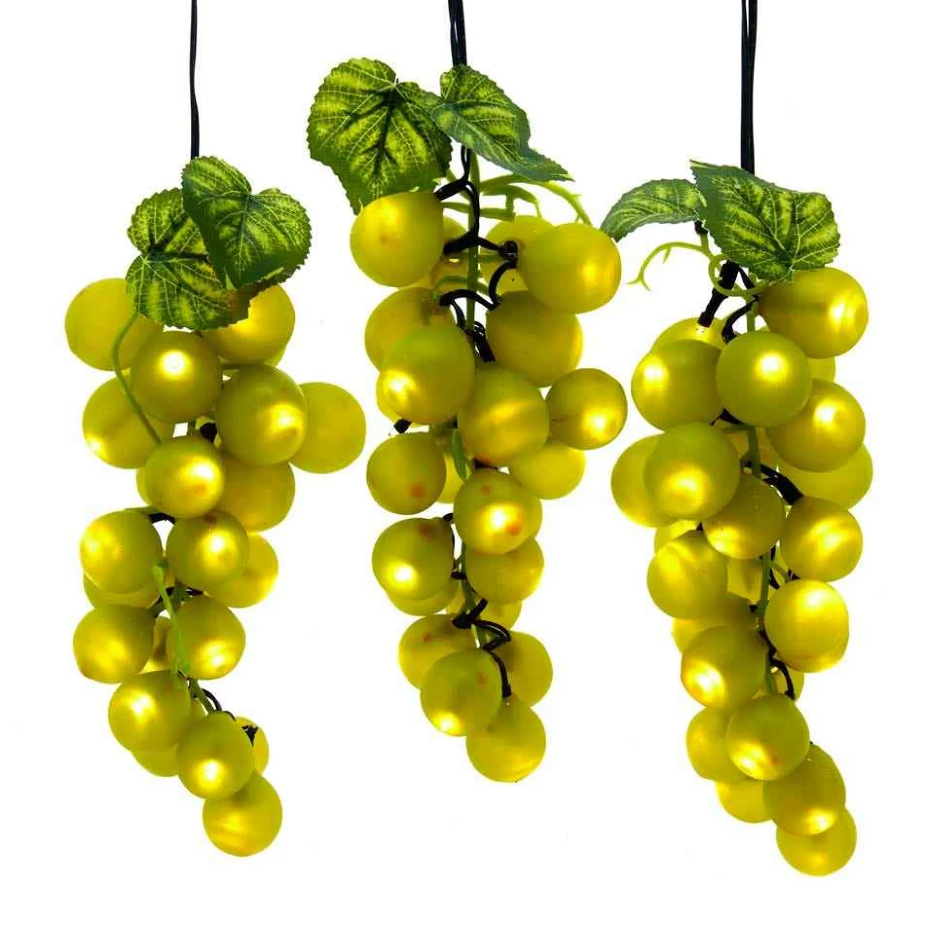 Kurt Adler Lawn And Outdoor Decor* 75-Light Led Large Green Grape Light Set