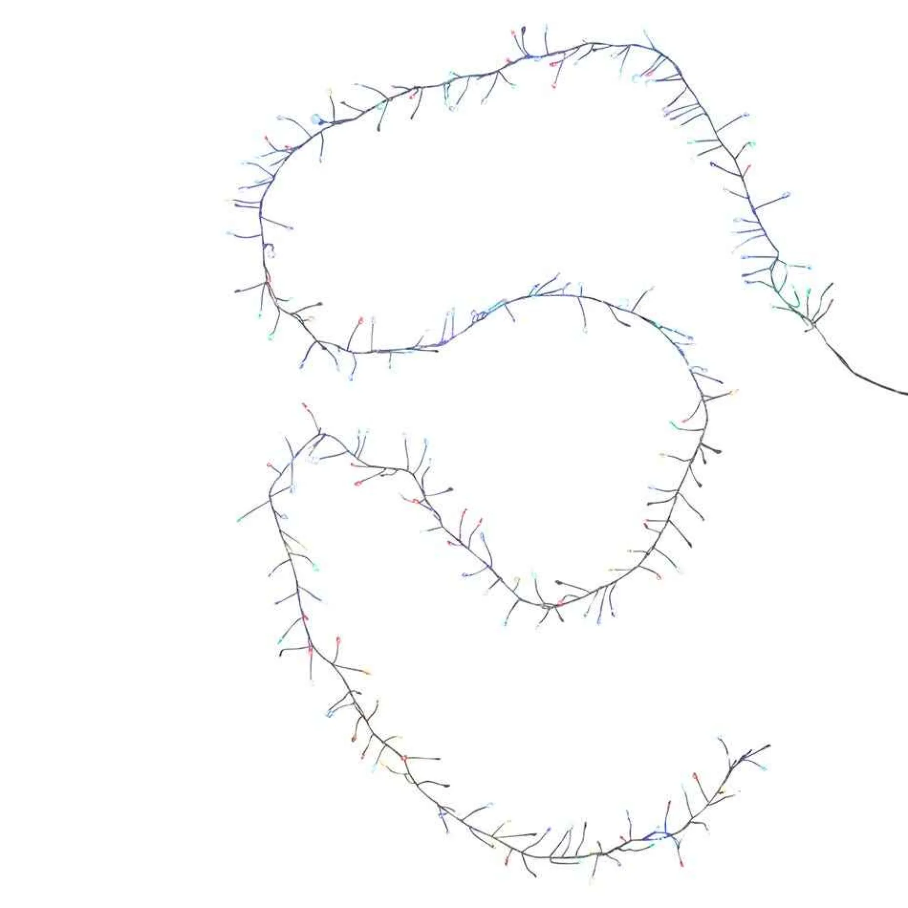 Kurt Adler Cluster Lights* 240-Light Rgb Twinkle Fairy Cluster Light Set