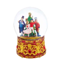 Kurt Adler Tabletop Items* 120Mm Musical Lighted Nutcracker Water Globe