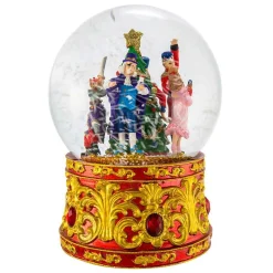 Kurt Adler Tabletop Items* 120Mm Musical Lighted Nutcracker Water Globe