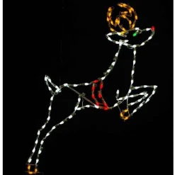 Brite Ideas Lawn And Outdoor Decor*Led C7 Leaping Reindeer #Led-C7Rdl60