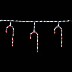 Brite Ideas Lawn And Outdoor Decor*Led Candy Cane Freestyle Linkable -Set Of 12 #Led-Ccl44
